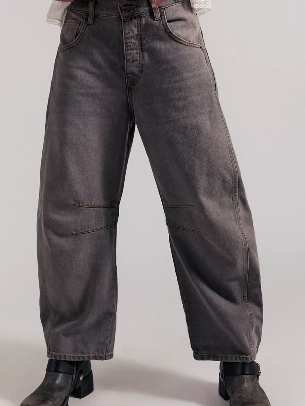 We The Free Good Luck Barrel Jeans